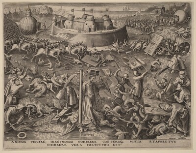 Fortitude, Philip Galle after Pieter Bruegel the Elder, published 1559