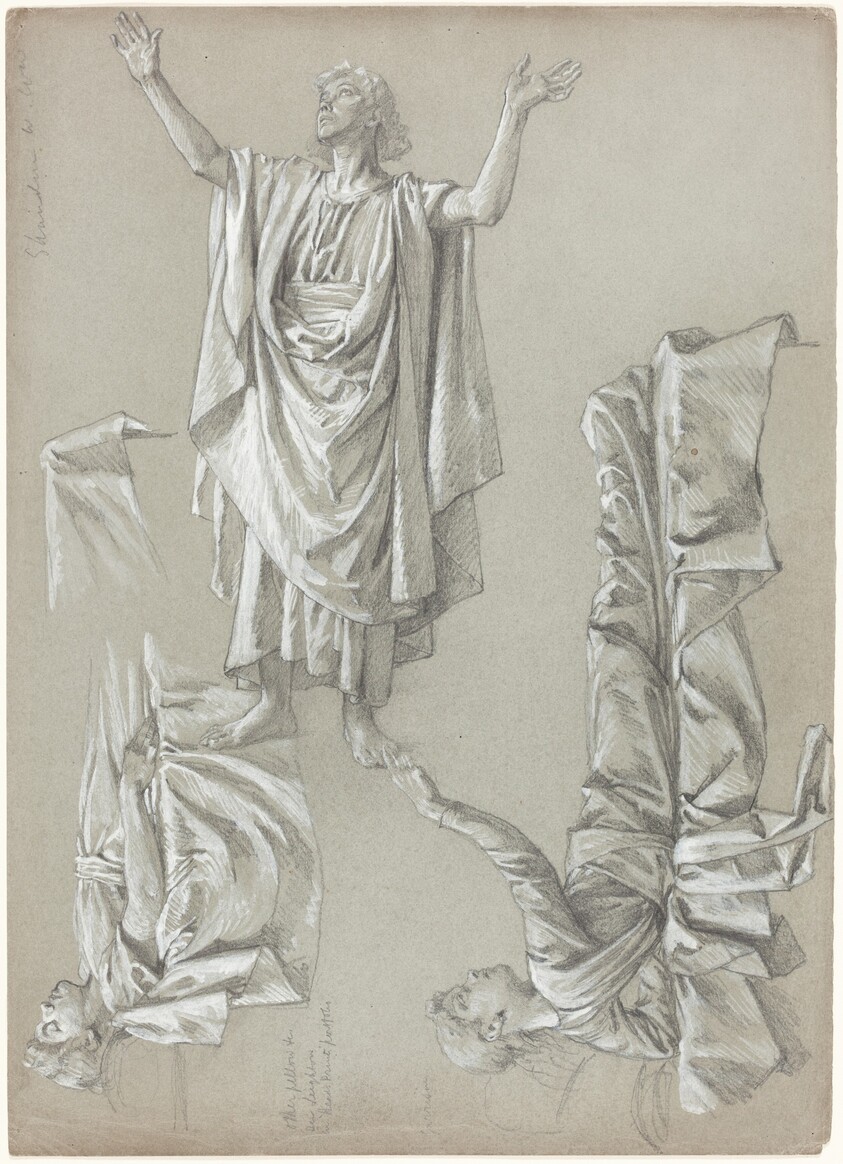Studies for the Raising of the Daughter of Jairus
