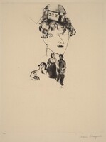 Self-Portrait, Marc Chagall, 1922