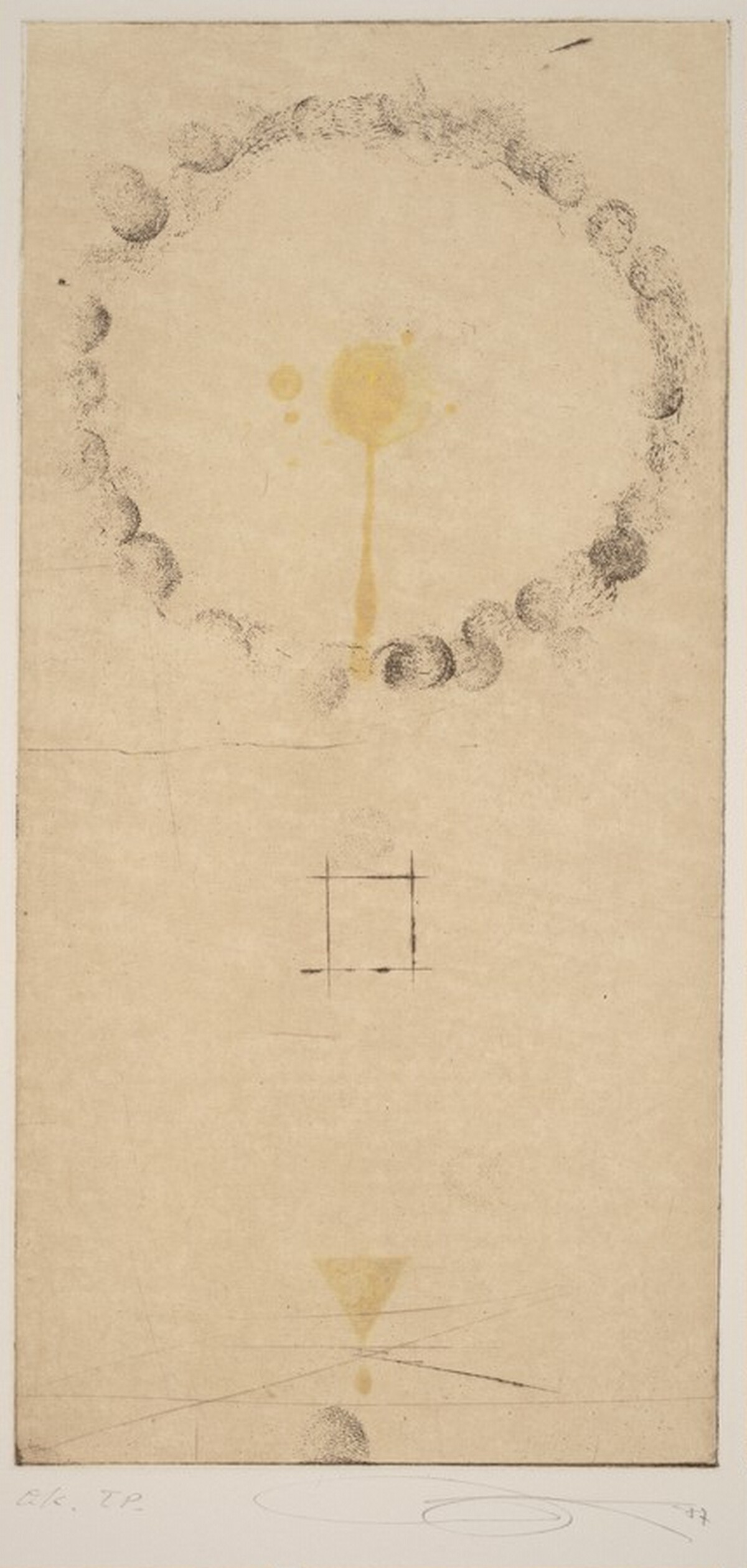 Between Vertical and Horizon -- Descended Triangle (Well 3)