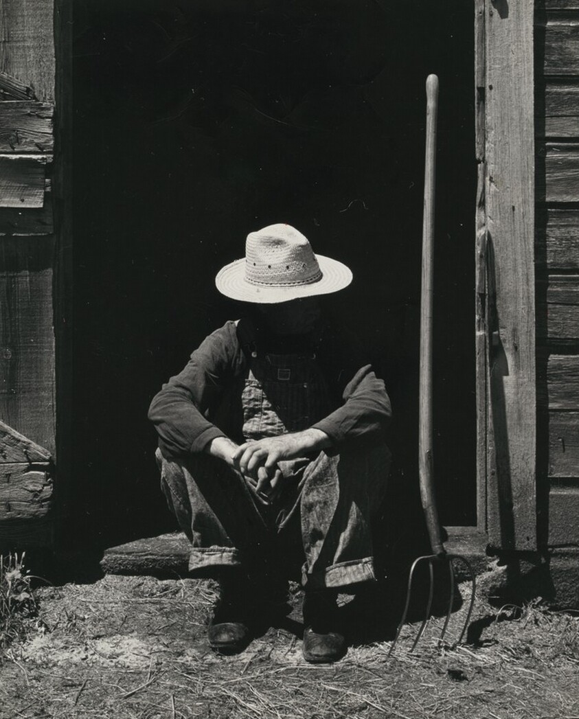 Uncle Harry, outside Norfolk, Nebraska