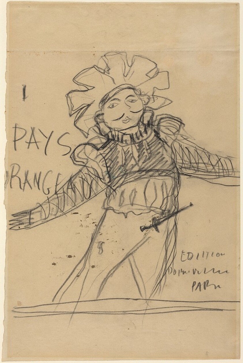 Study for "Du pays tourangeau" (From the Land of Touraine)