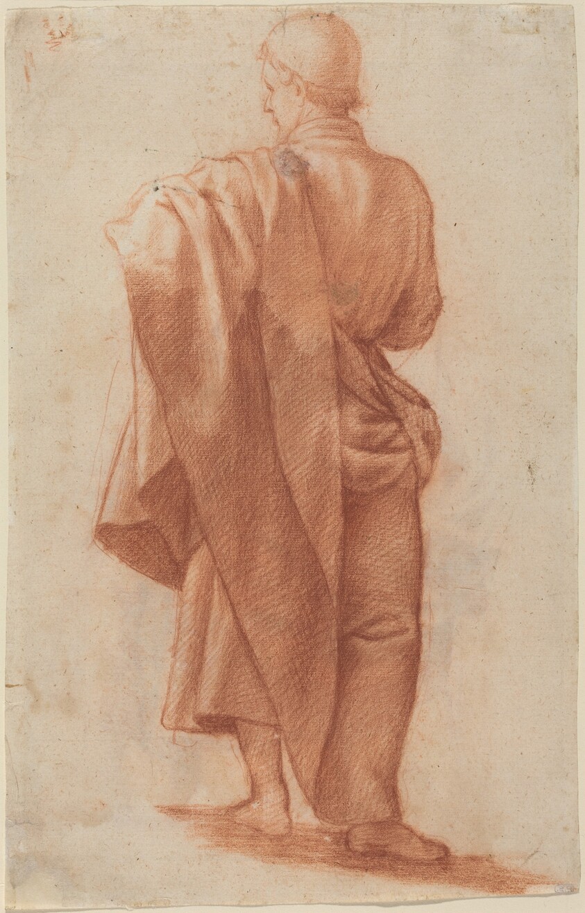 Standing Draped Man [recto]