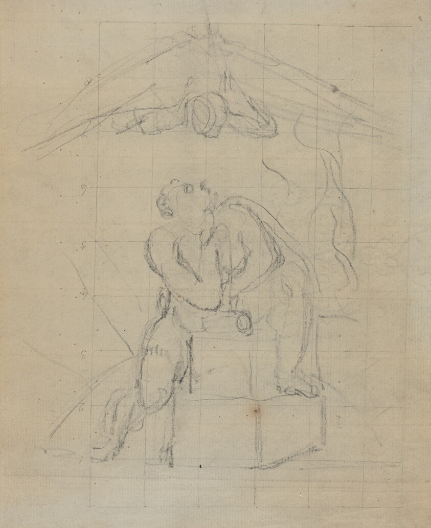 Los and His Spectre [verso]