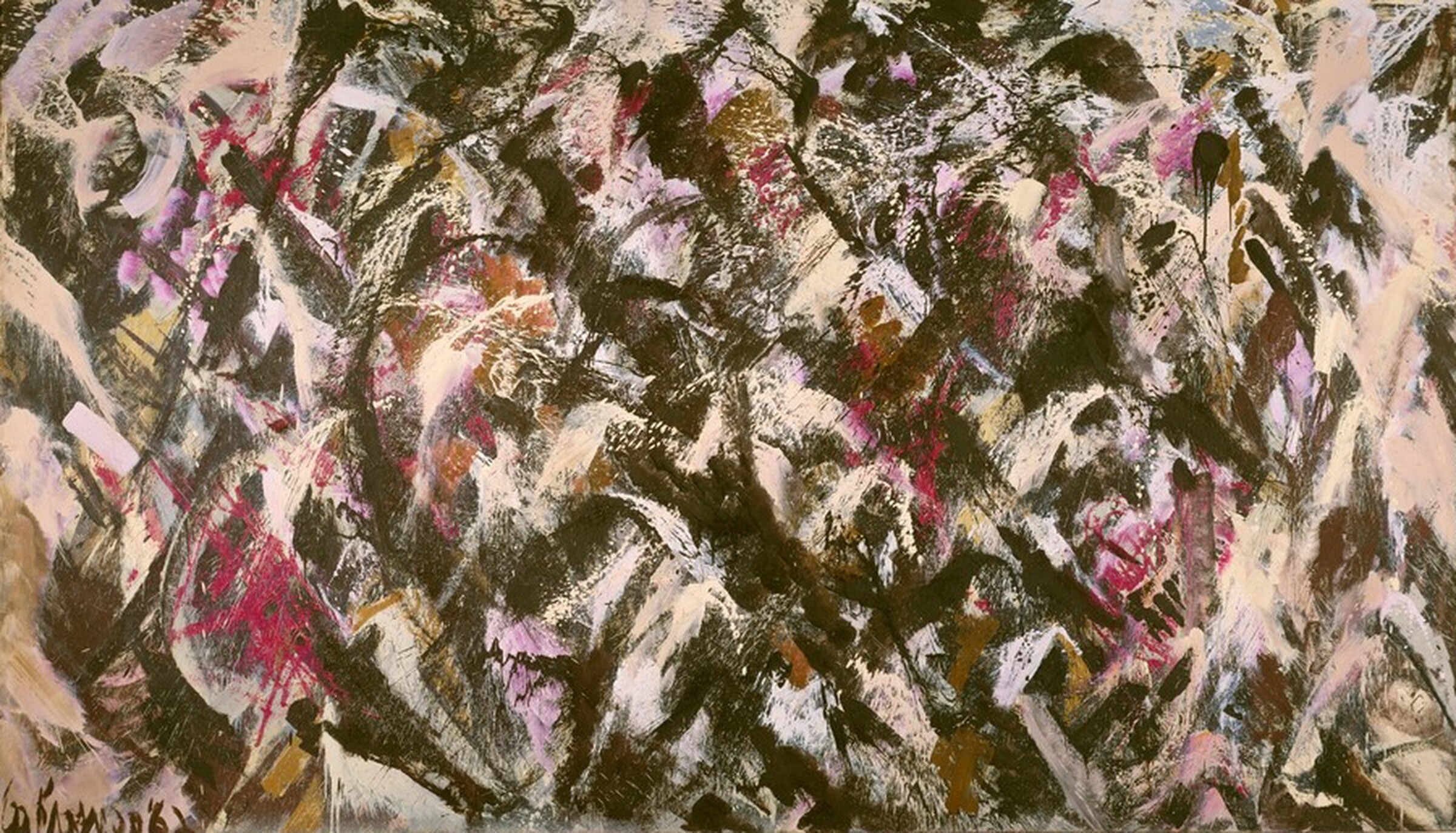 Cobalt Night, Lee Krasner, 1962