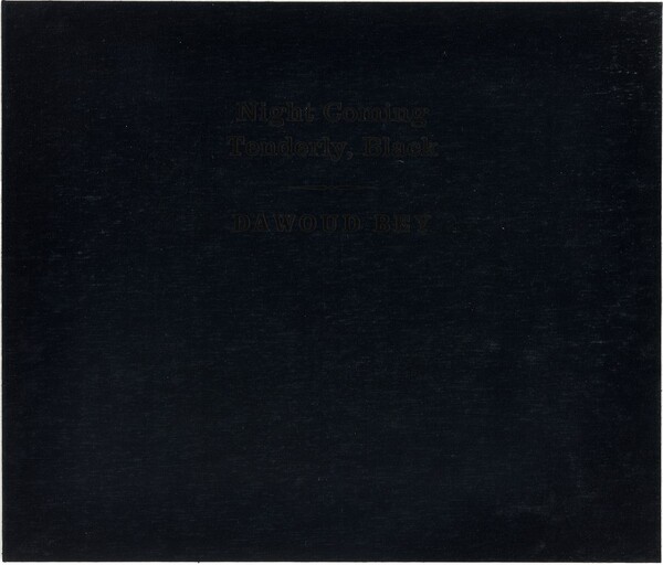 Night Coming Tenderly, Black