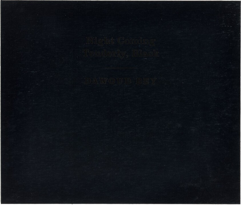 Night Coming Tenderly, Black