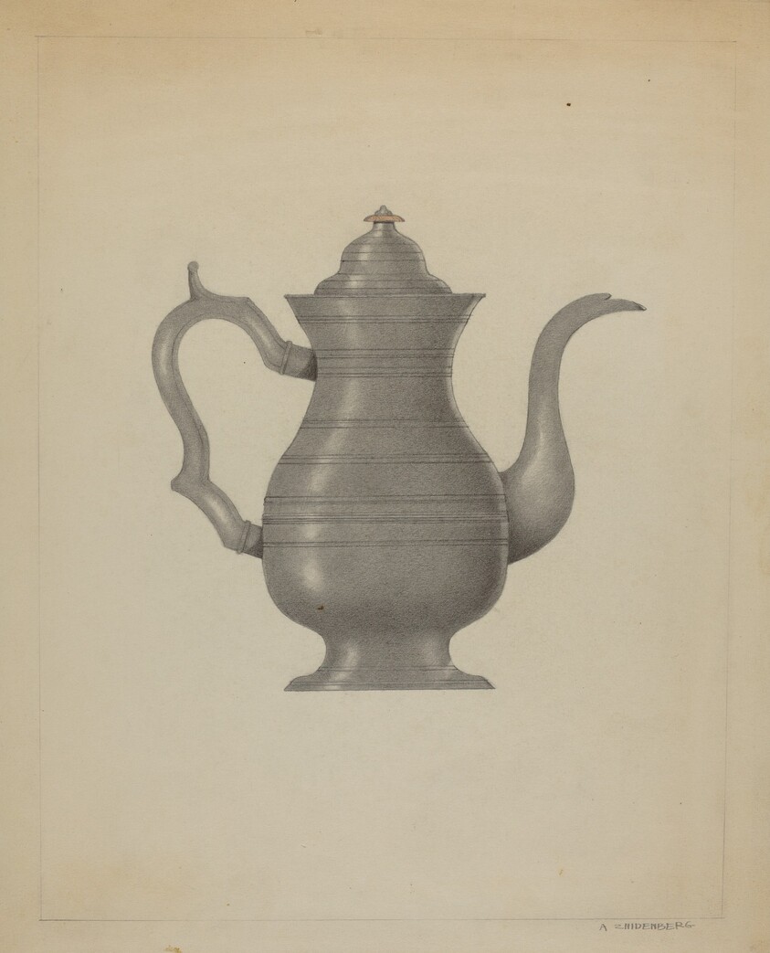 Pewter Coffee Pot
