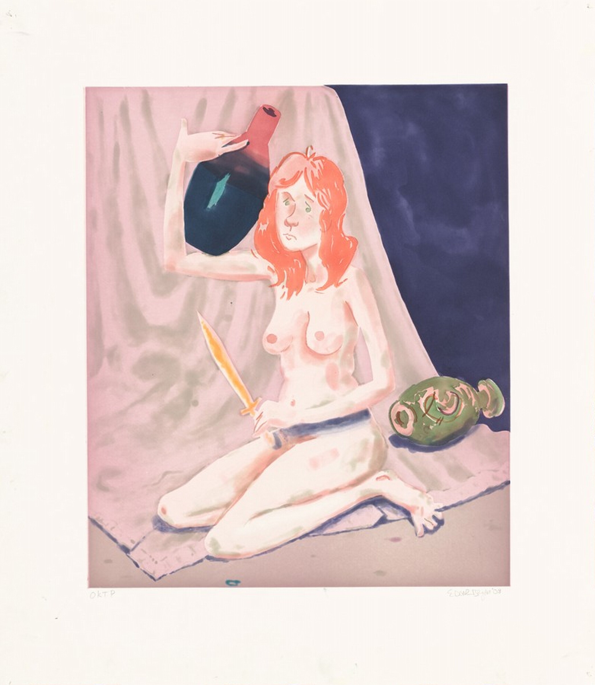 Model Defending Jugs, Edgar Bryan, 2008