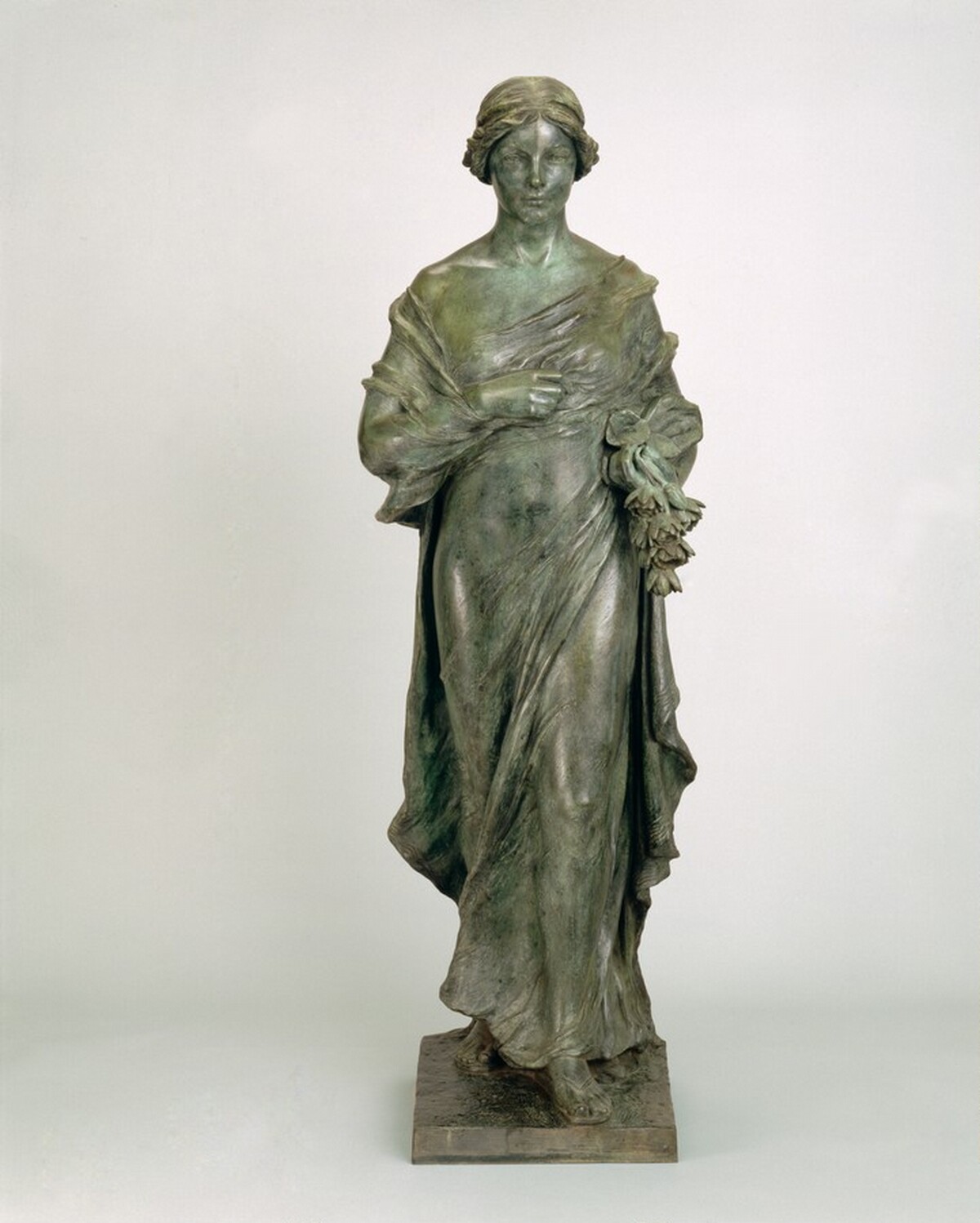 Girl with Water Lilies