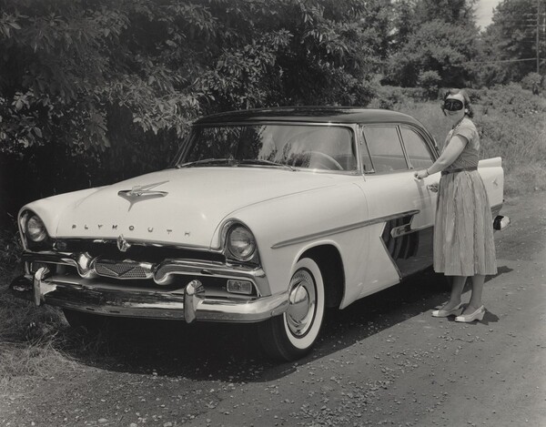 Woman with Plymouth Belvedere, Louisville, Kentucky