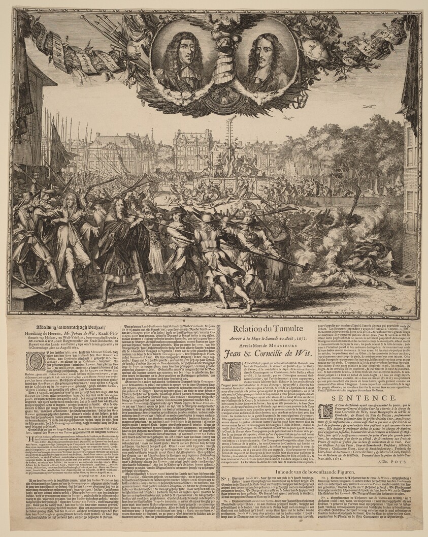 Afbeelding en waarachtigh Verhaal... (Representation of the True Story of Johan de Witt...)