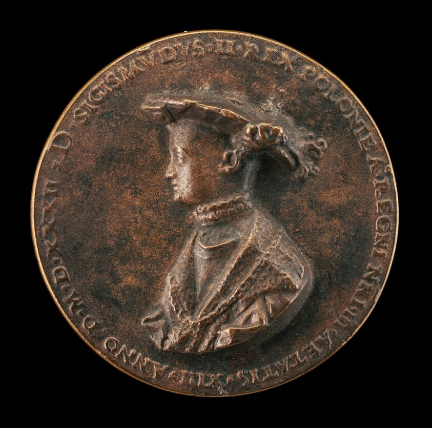 Sigismund Augustus, 1520-1572, Grand Duke of Lithuania 1522, King of Poland 1530 [obverse]