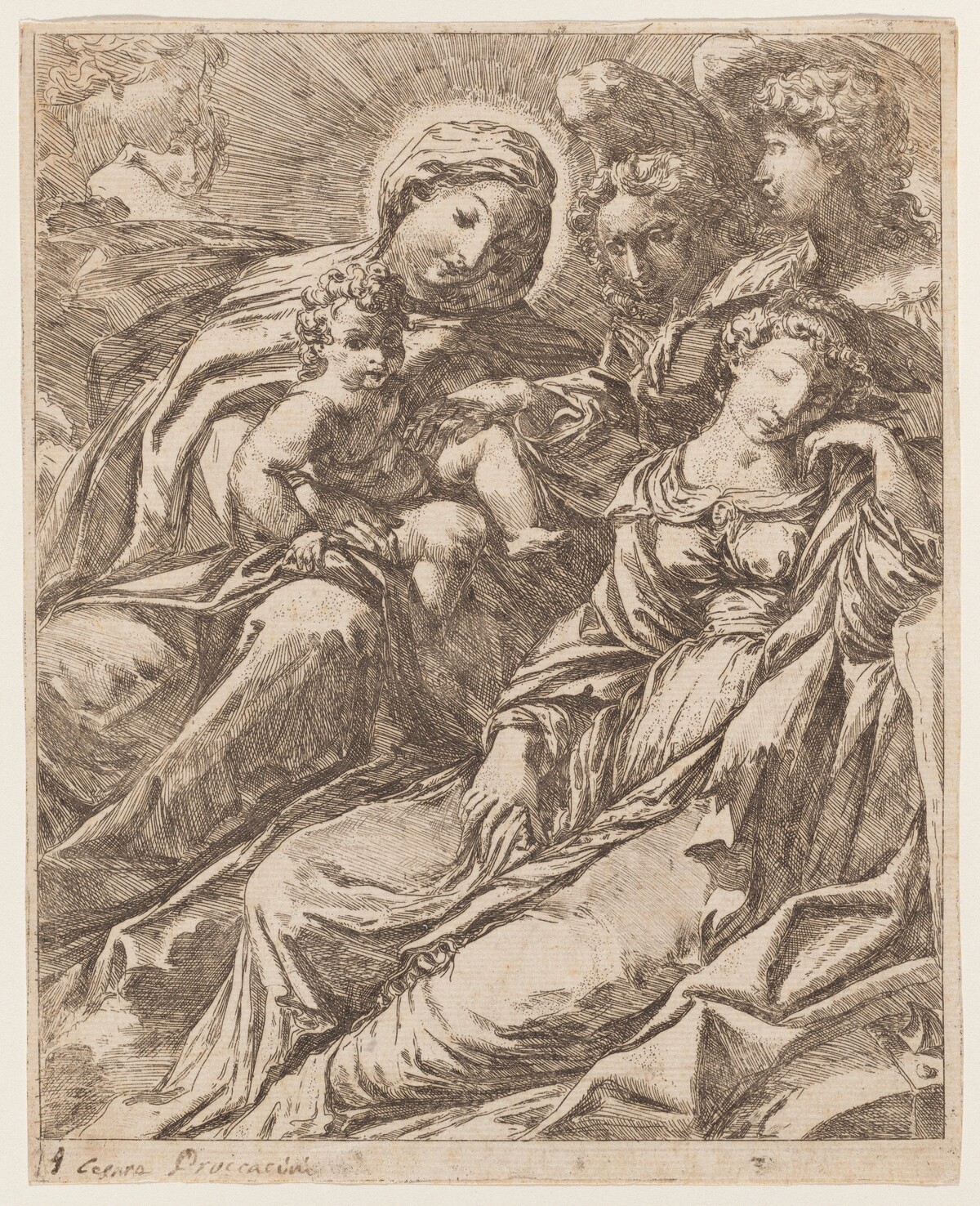 Vision of Saint Catherine of Alexandria