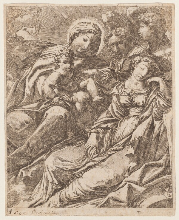 Vision of Saint Catherine of Alexandria