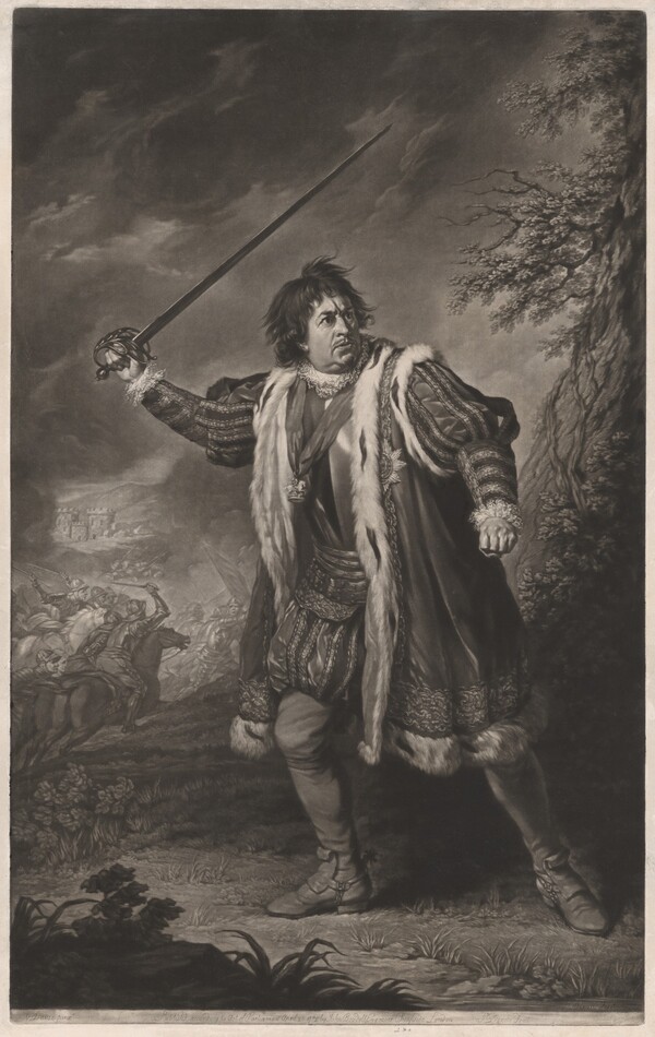 David Garrick in the Role of Richard III