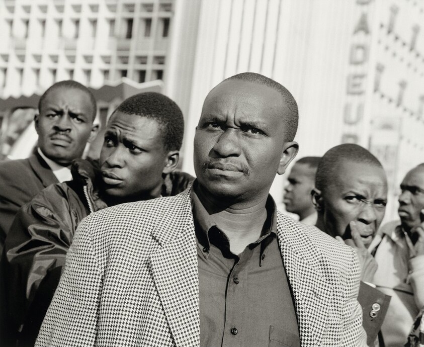 Nairobi, 2004, outside the Hotel Ambassadeur