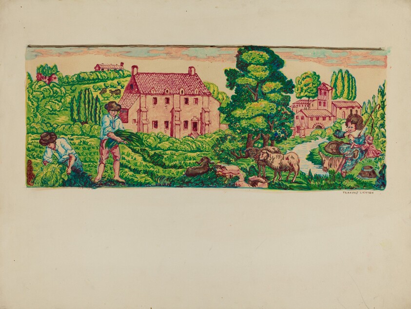 Wall Paper Border Design