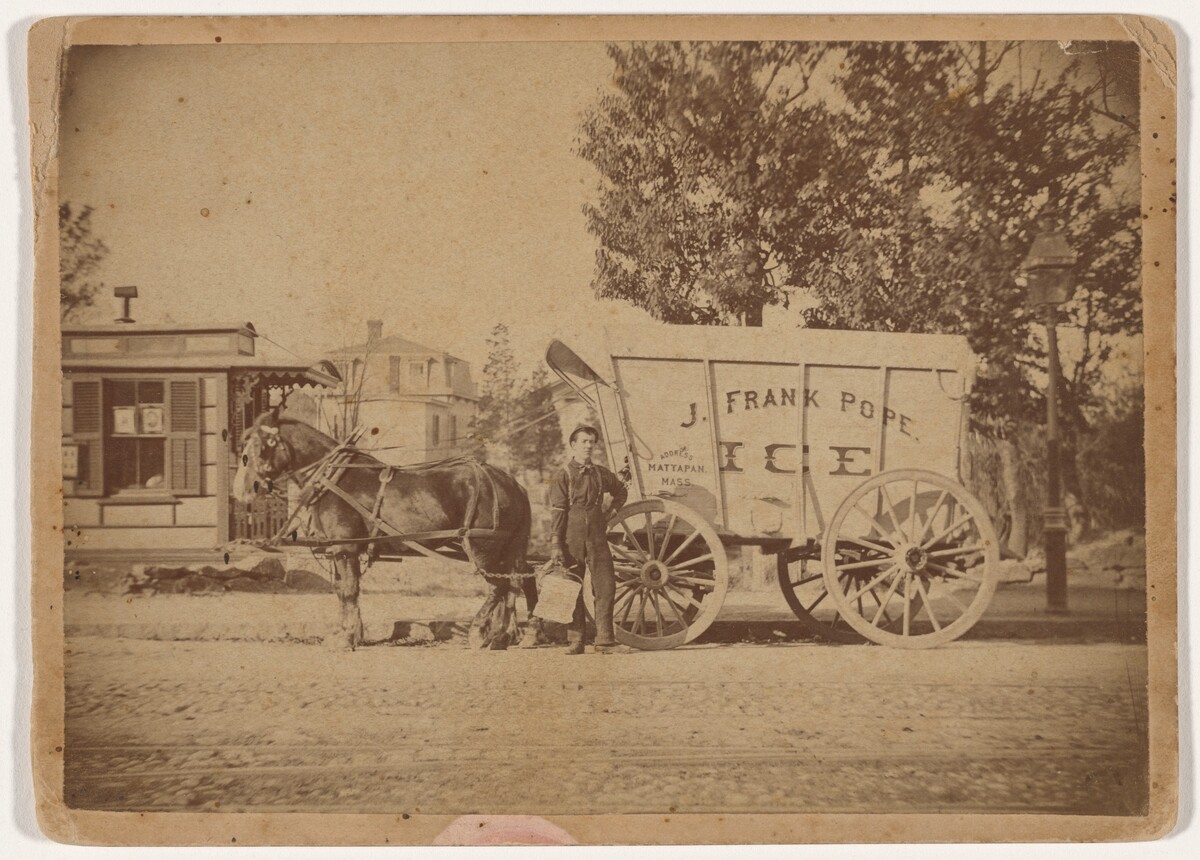 J. Frank Pope Ice Wagon