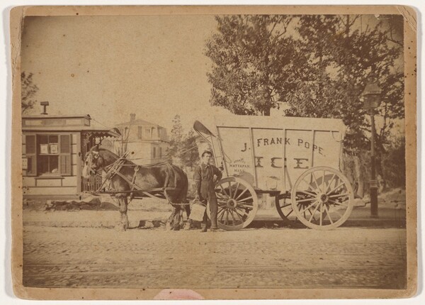 J. Frank Pope Ice Wagon