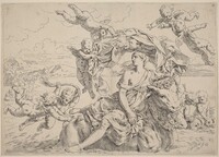 The Rape of Europa, Simone Cantarini