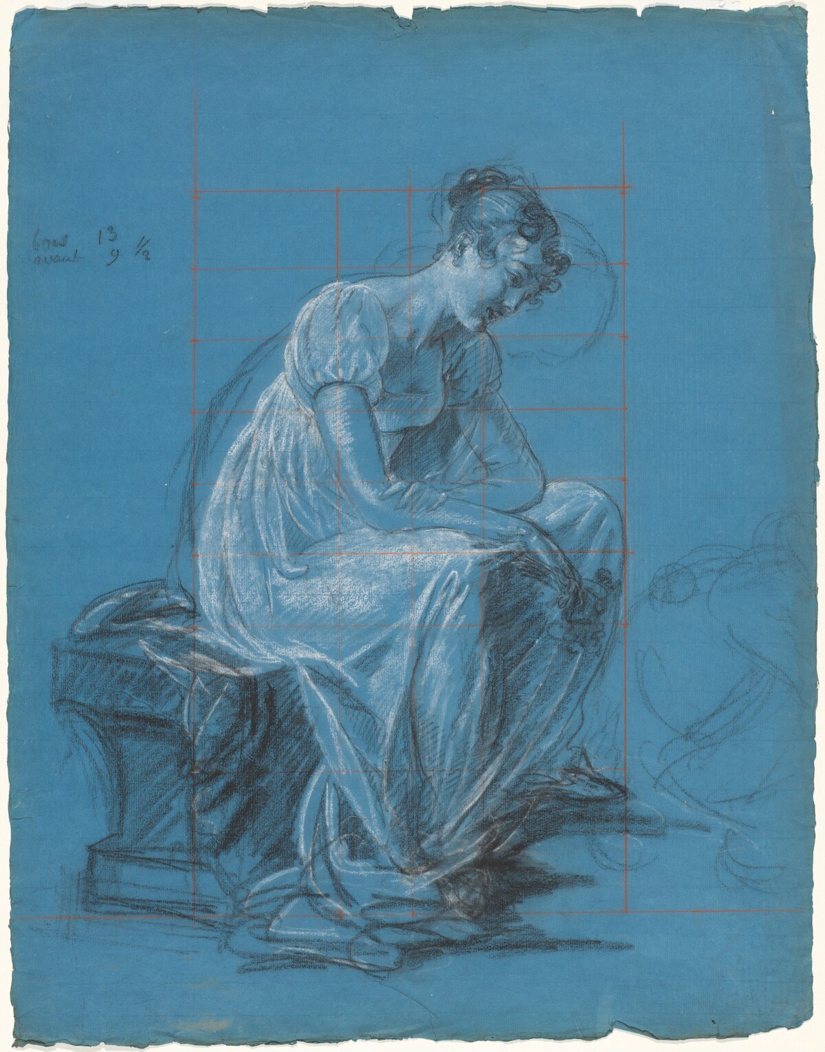 Seated Woman (recto)
