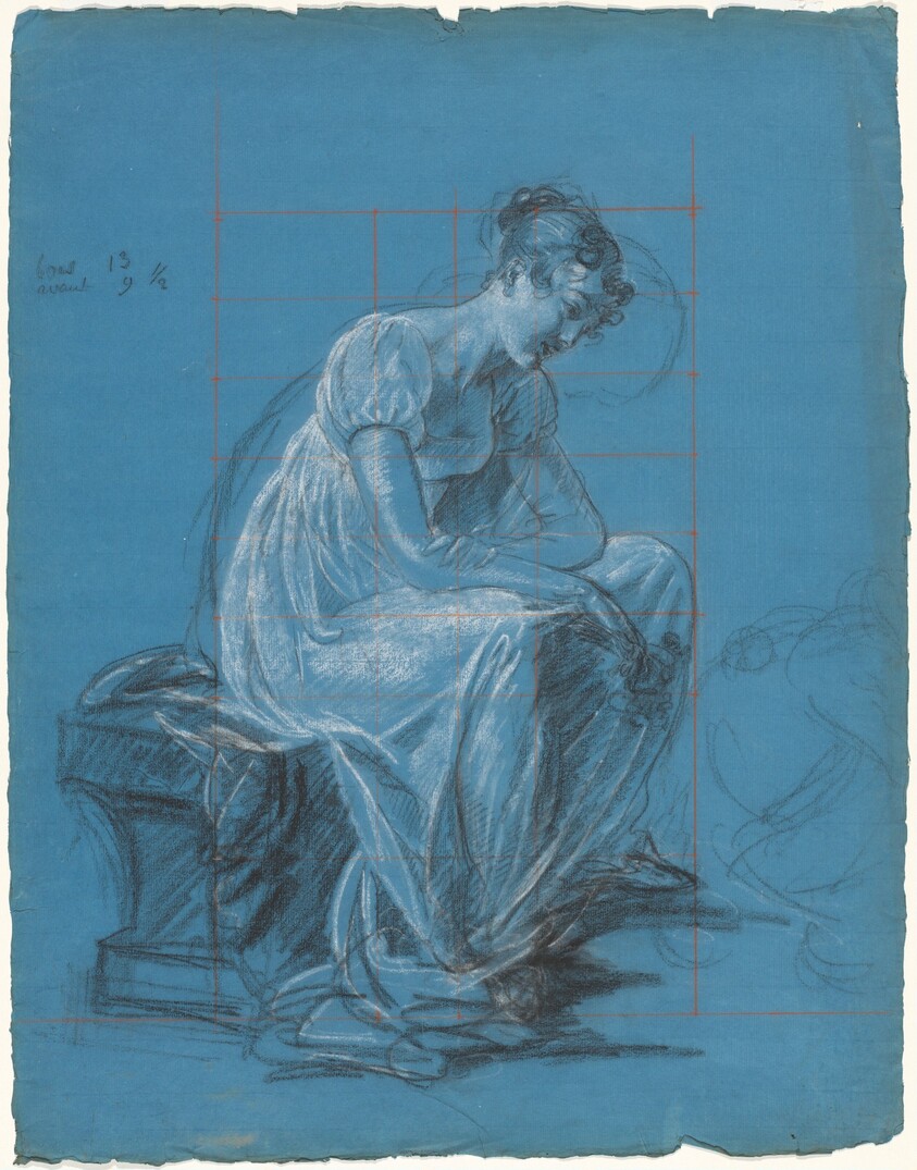Seated Woman (recto)
