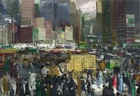 New York, George Bellows, 1911