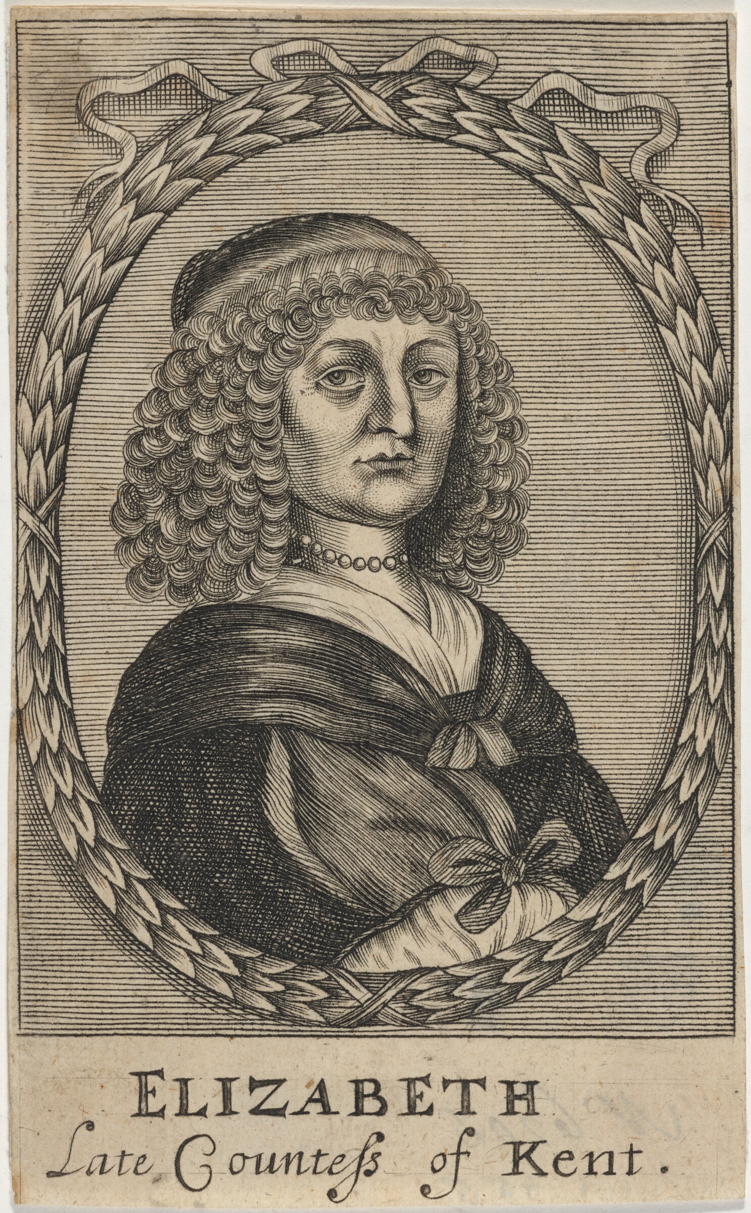 Elizabeth Talbot, Countess of Kent, Authoress, John Chantry, published 1656