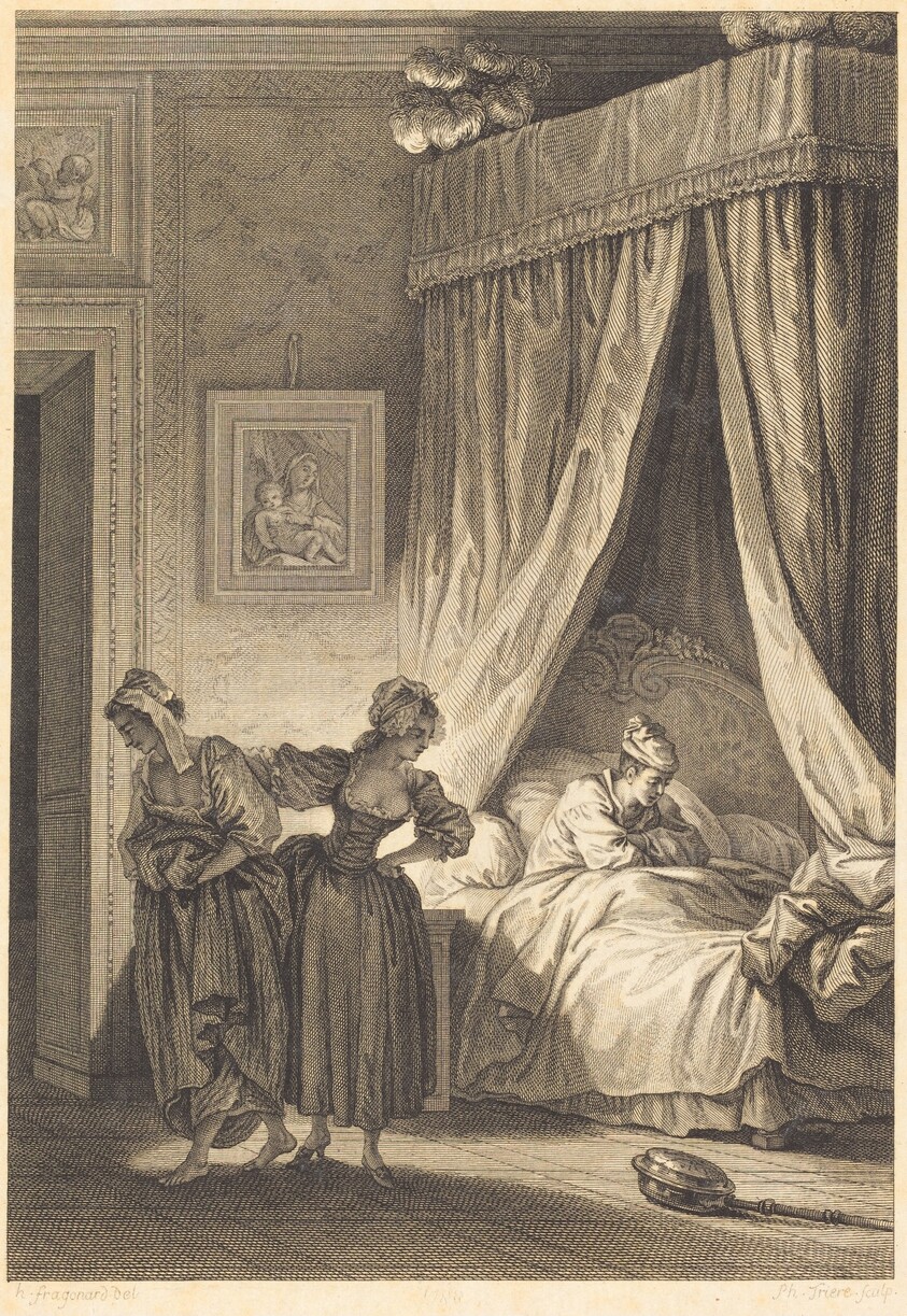 La gageure des trois commeres: La servante