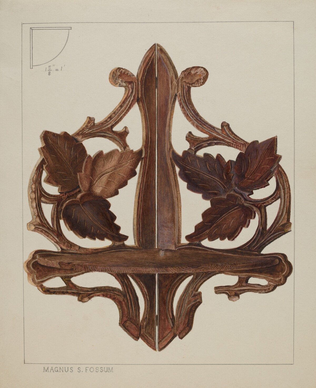 Shelf (Corner Bracket)