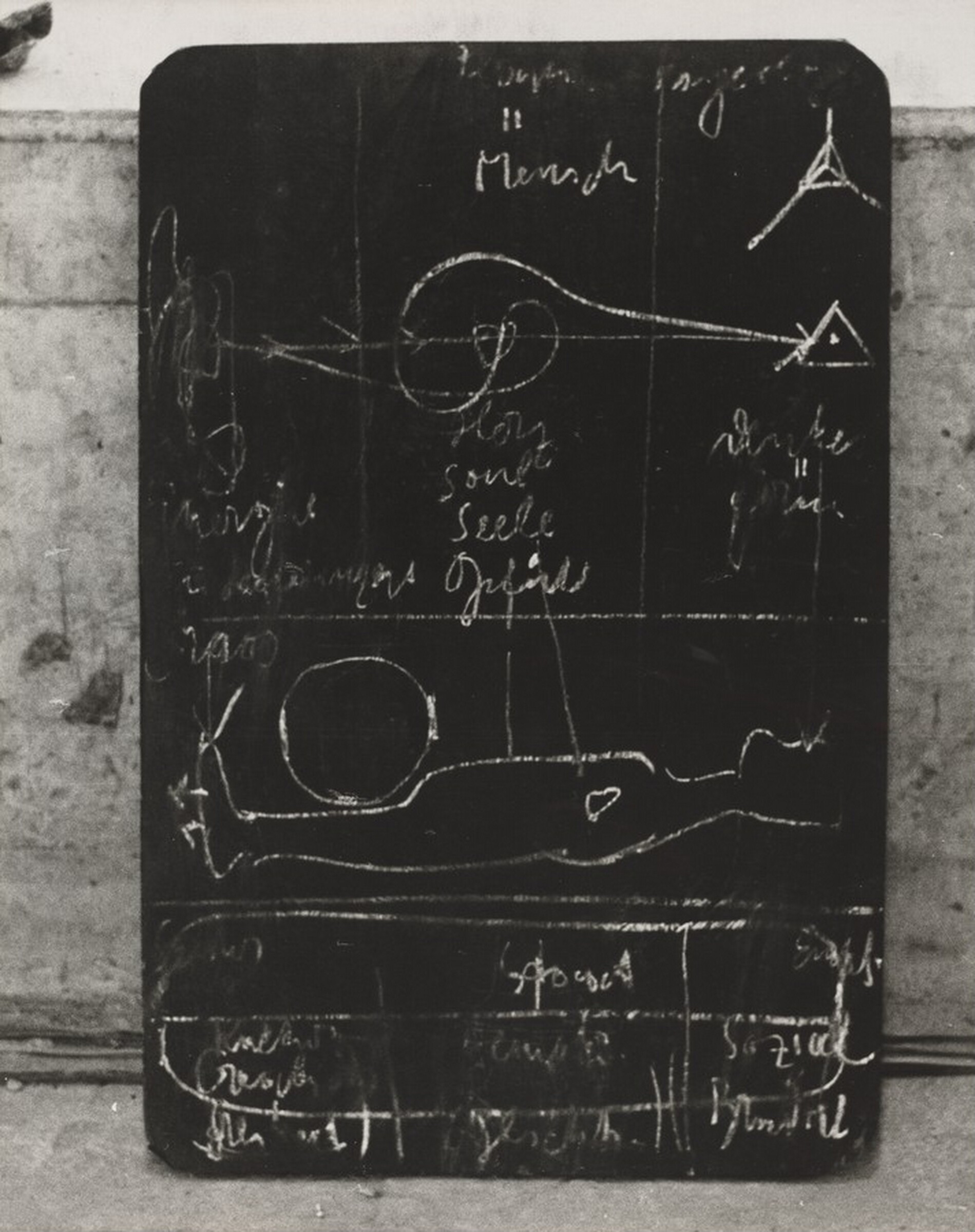 Celtic +~~~, Joseph Beuys, 1971
