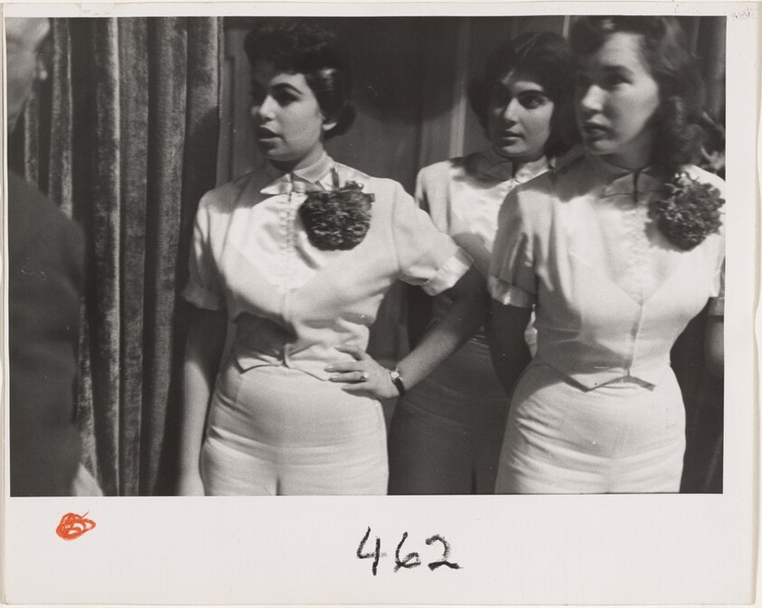 Usherettes at movie premiere--Hollywood