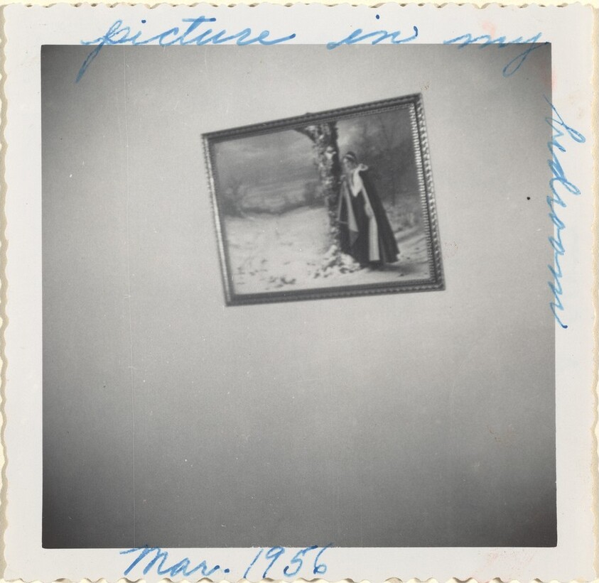 "Picture in my bedroom"