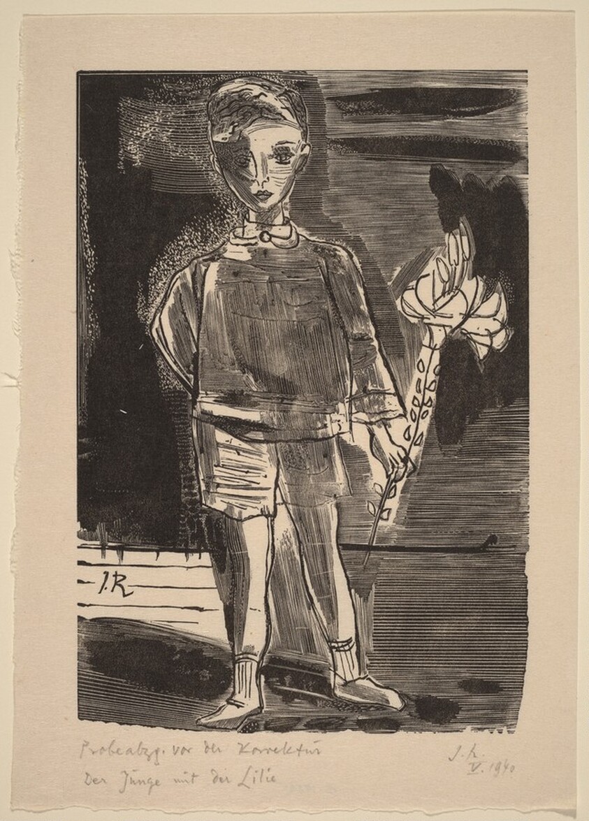 Der Junge mit der Lilie