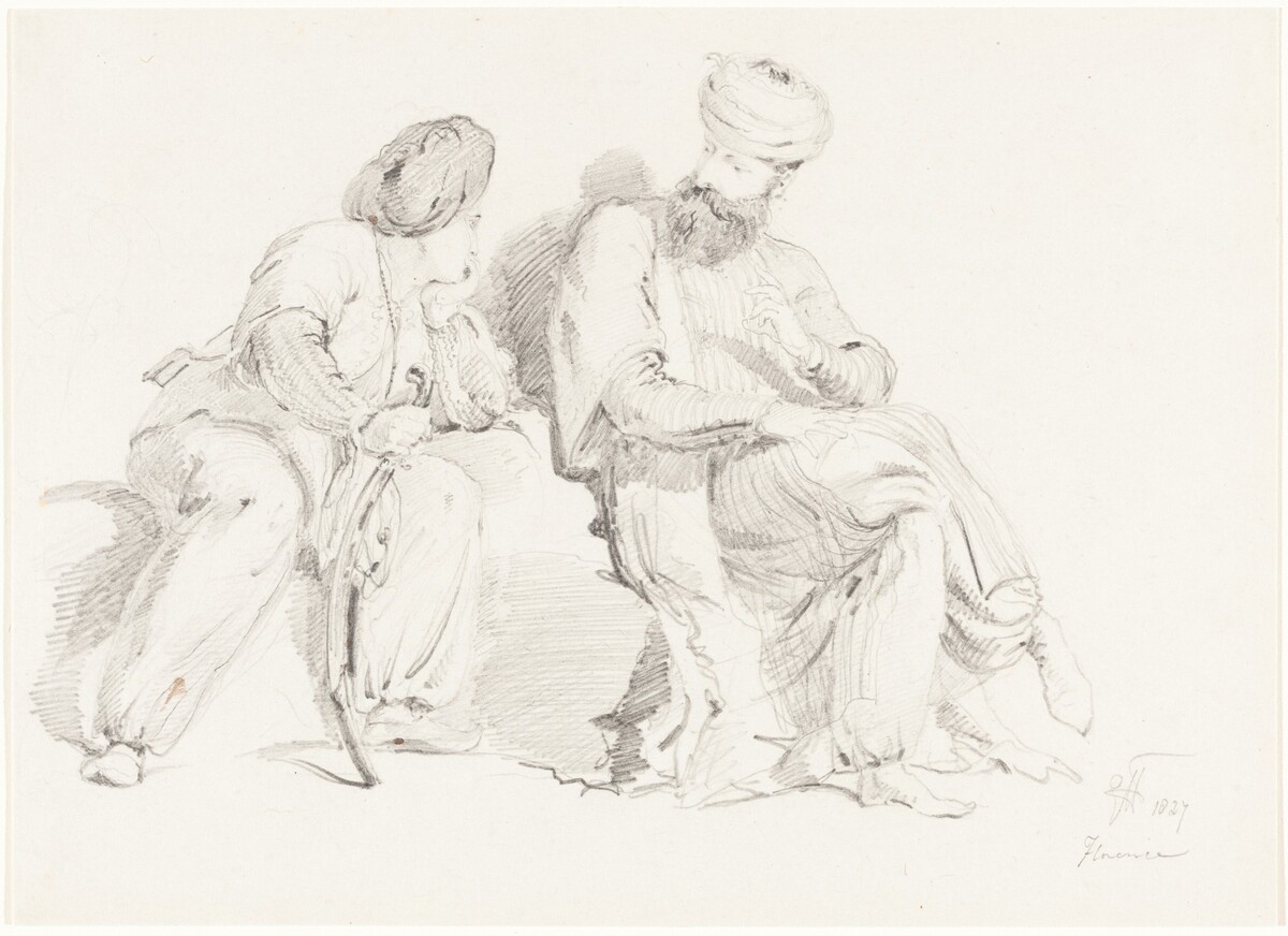 Two Men in Oriental Dress