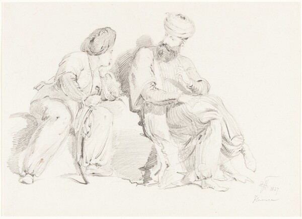 Two Men in Oriental Dress