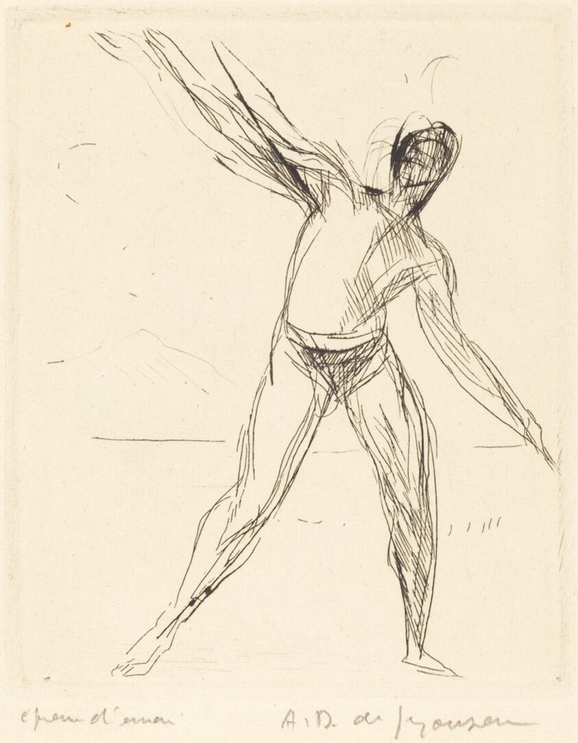 Before the Release, No.1 (Avant la detente. I)