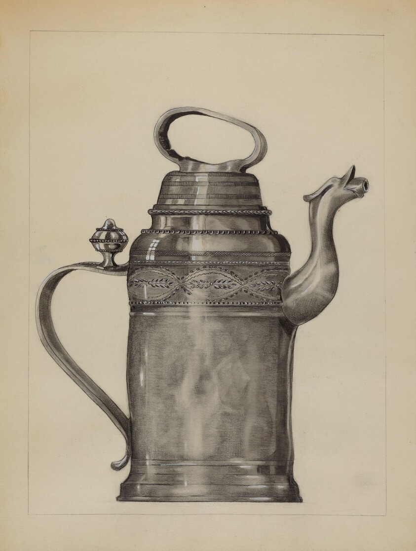 Pewter Pitcher