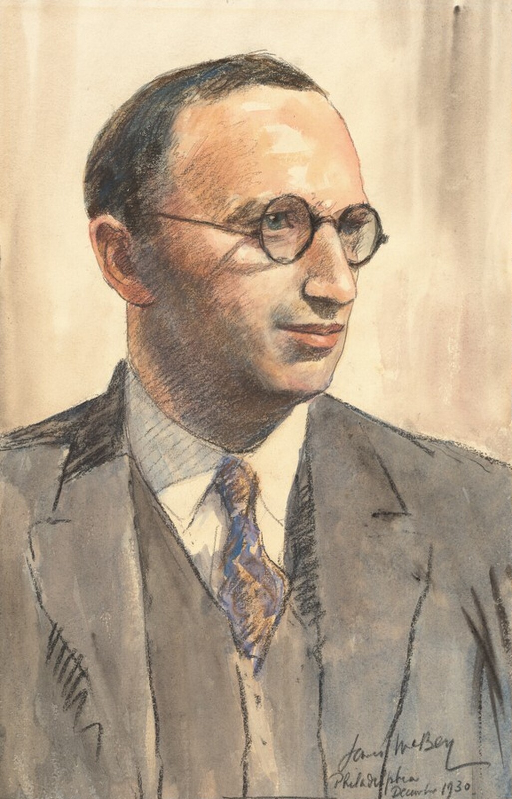 Lessing J. Rosenwald, James McBey, 1930