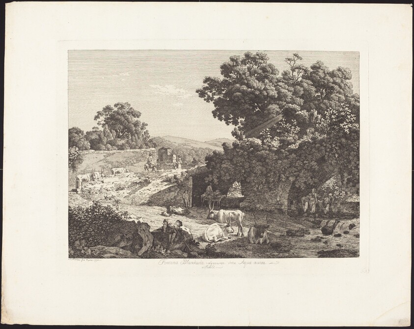 Fontana Blandusia, volgarmente detta Acquoria a Tivoli