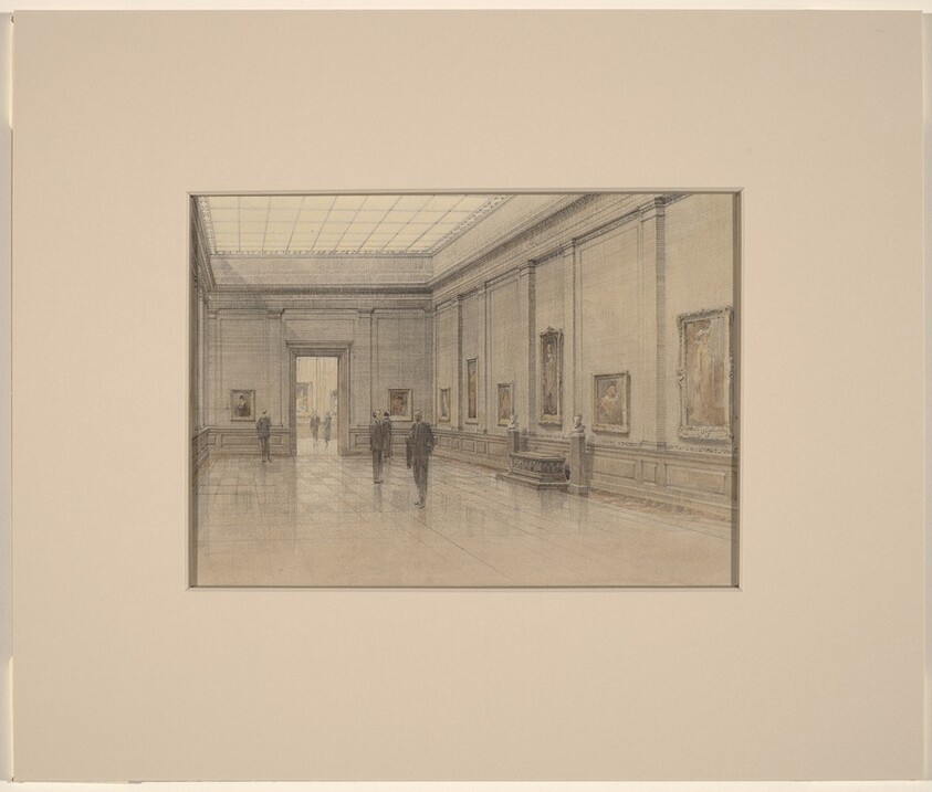 Early Study: Gallery Treatment