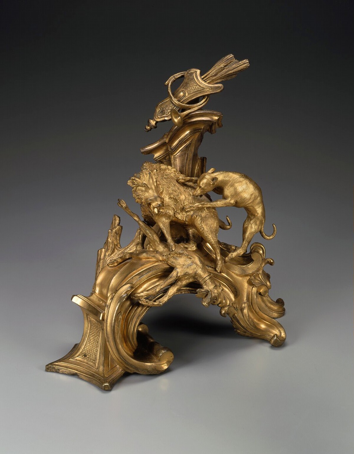 Andiron (feu or chenet)