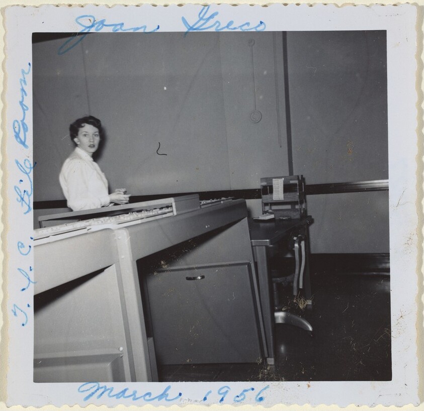 "Joan Greco, T.L.C. File Room"