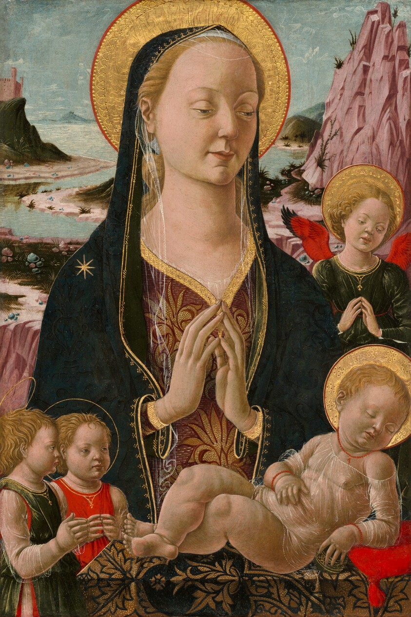 Madonna and Child with Angels
