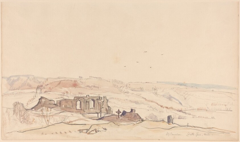 Lorette Spur, Winter