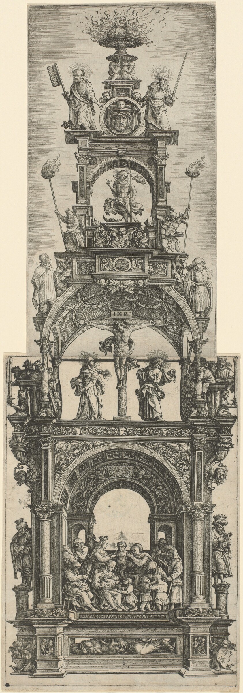 Triumphal Altar with Stages in the Life of Christ