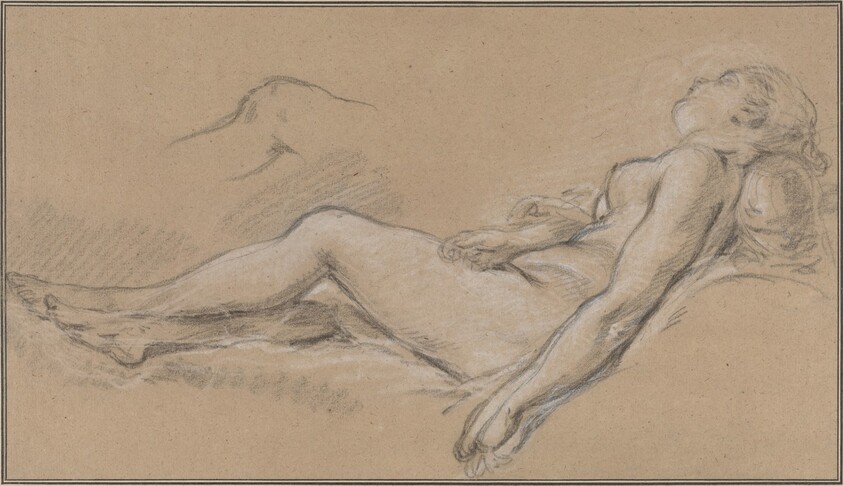 Reclining Nymph
