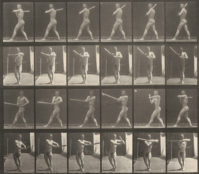 Plate Number 274. Baseball, batting