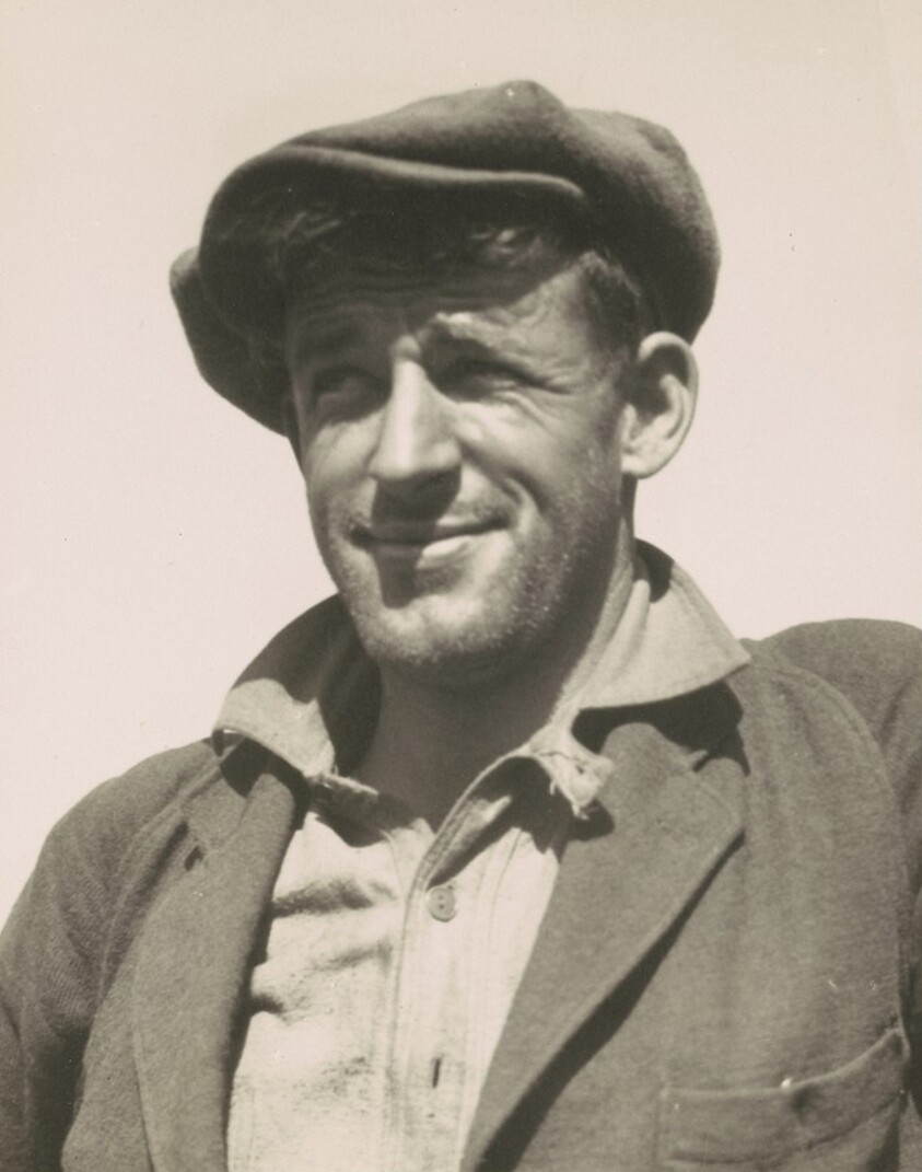 Unemployed migrant worker, California